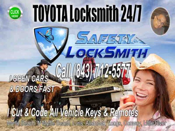 Toyota Locksmith Myrtle Beach